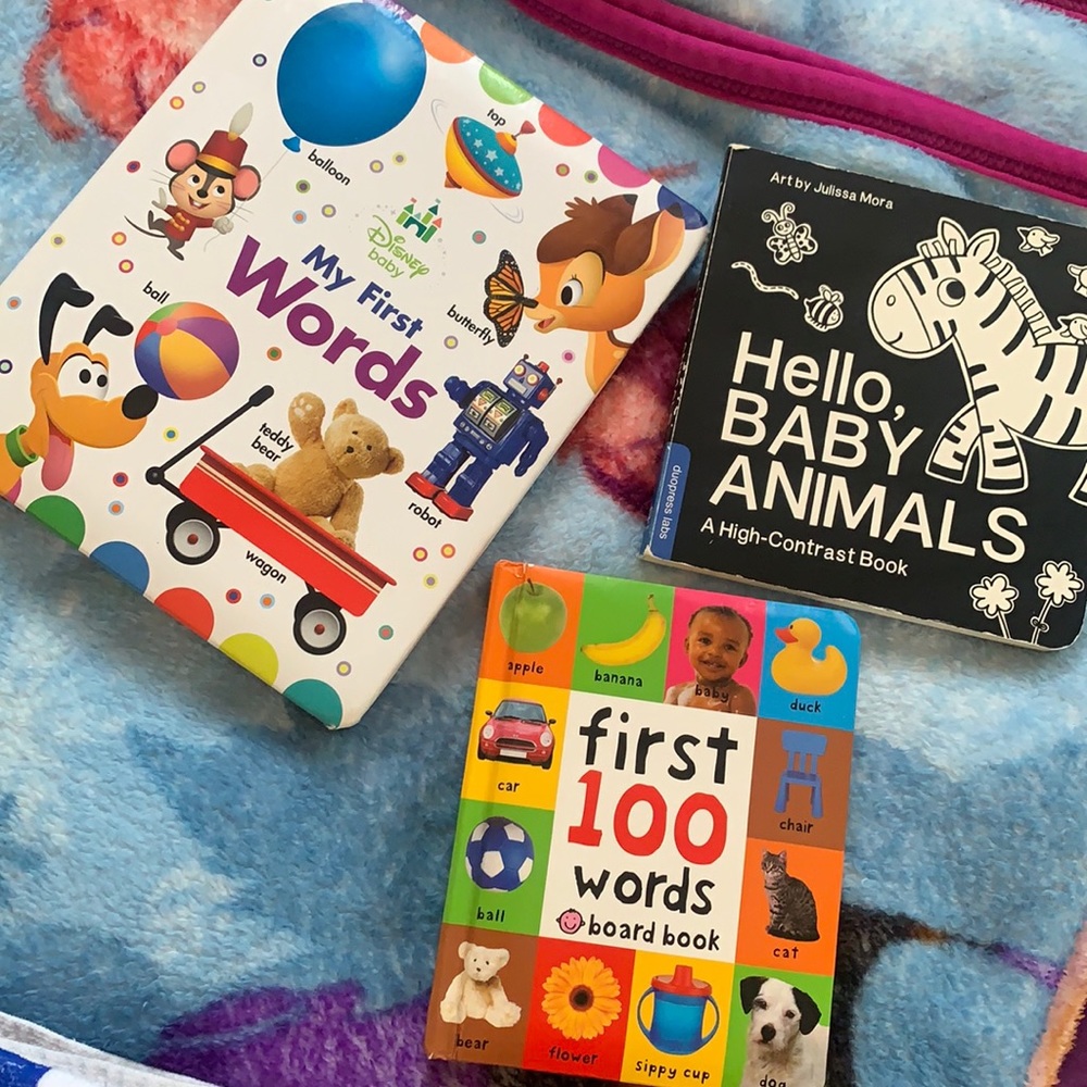 Bundle of 3 baby board books!